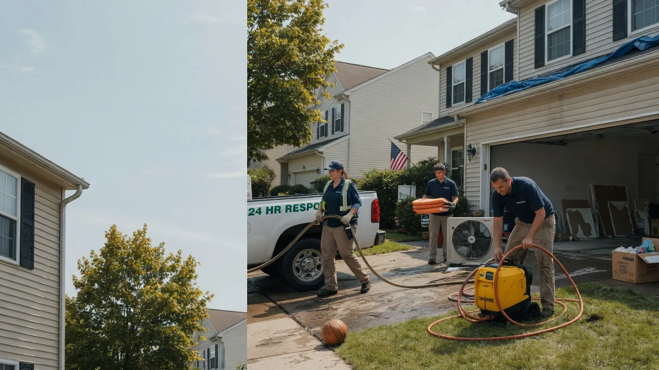 Emergency Water Damage Restoration in Fairhope, PA near me